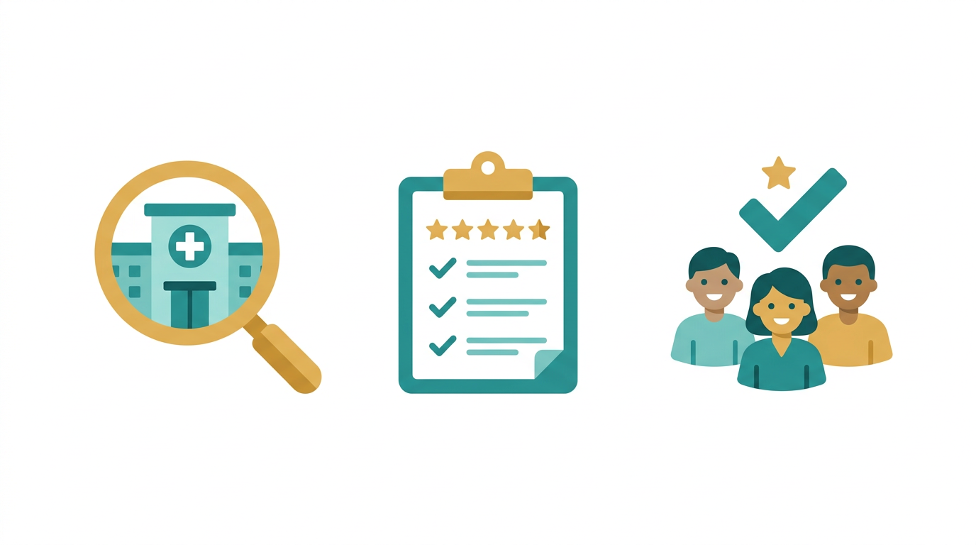 Search, Review, Connect